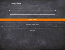 Tablet Screenshot of lamghari.com